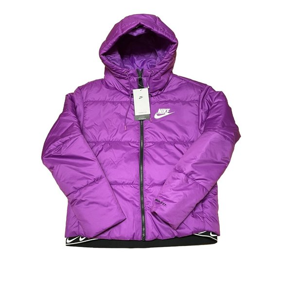 Nike Sportswear Therma Repel Puffer Jacket Purple DJ6997-551 Women’s Size Small - Picture 1 of 3